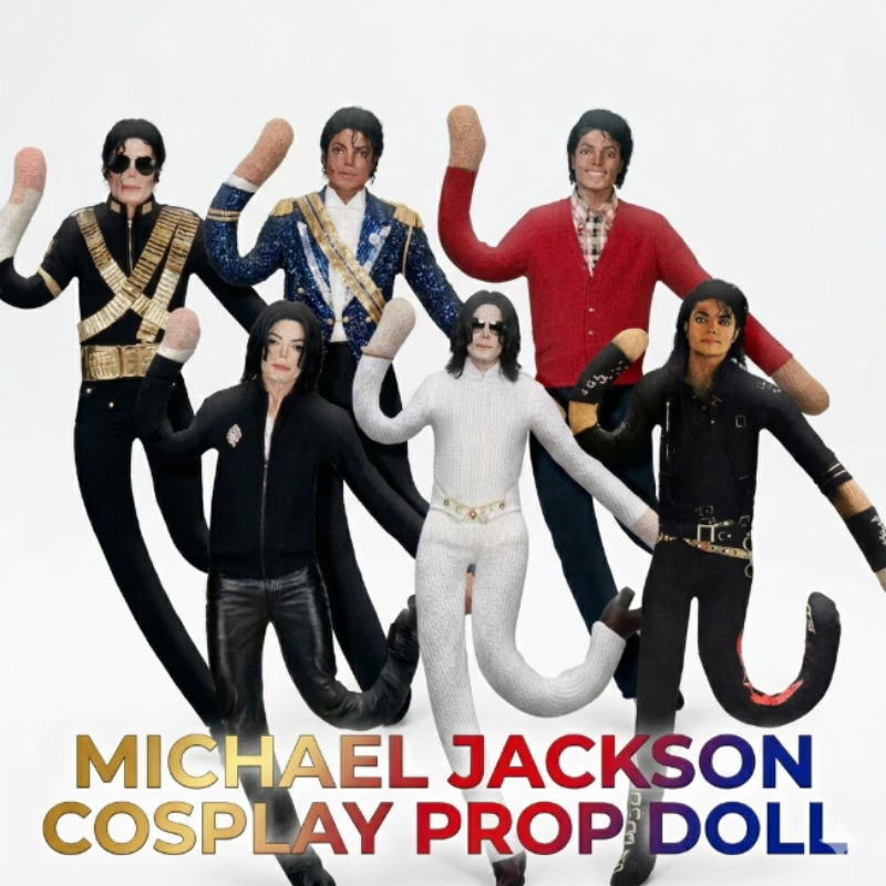 Evoker Cosplay Prop - Michael Jackson Cosplay Prop Doll Plush