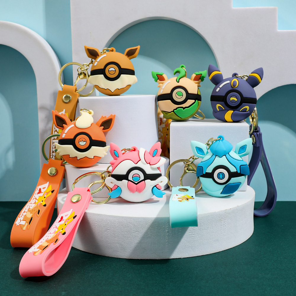Pokeball Cosplay Prop - New Pokemon Pokeball Keychain Eevee Evolution