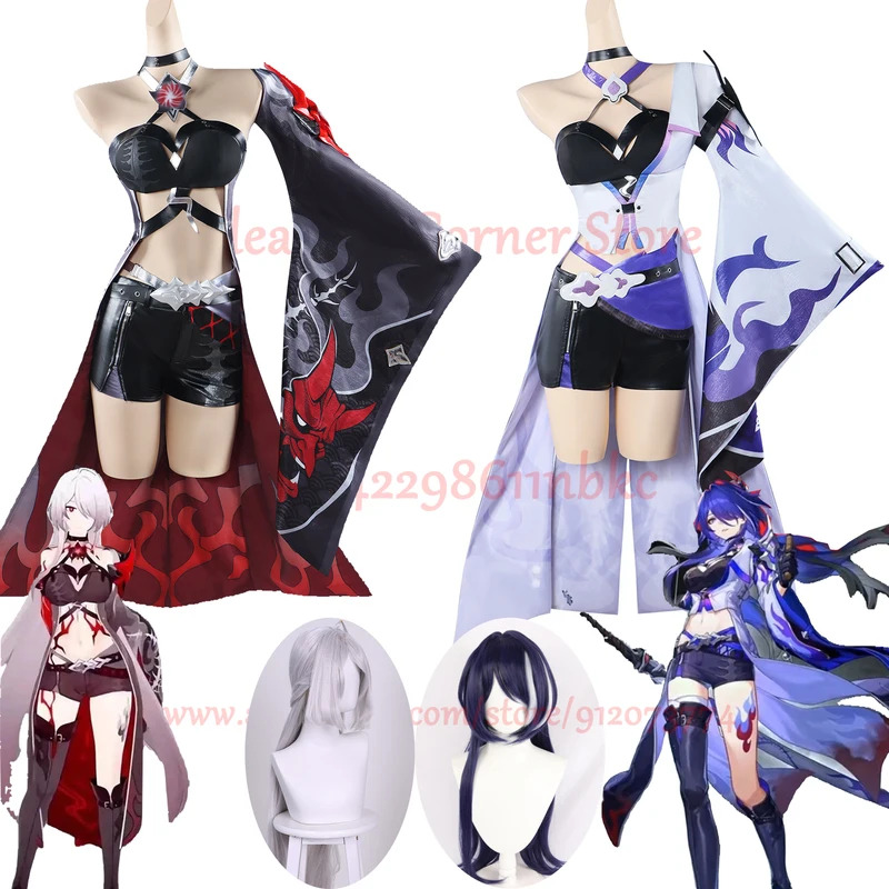 Prop Para Cosplay - In Stock Acheron Cosplay Costume Honkai