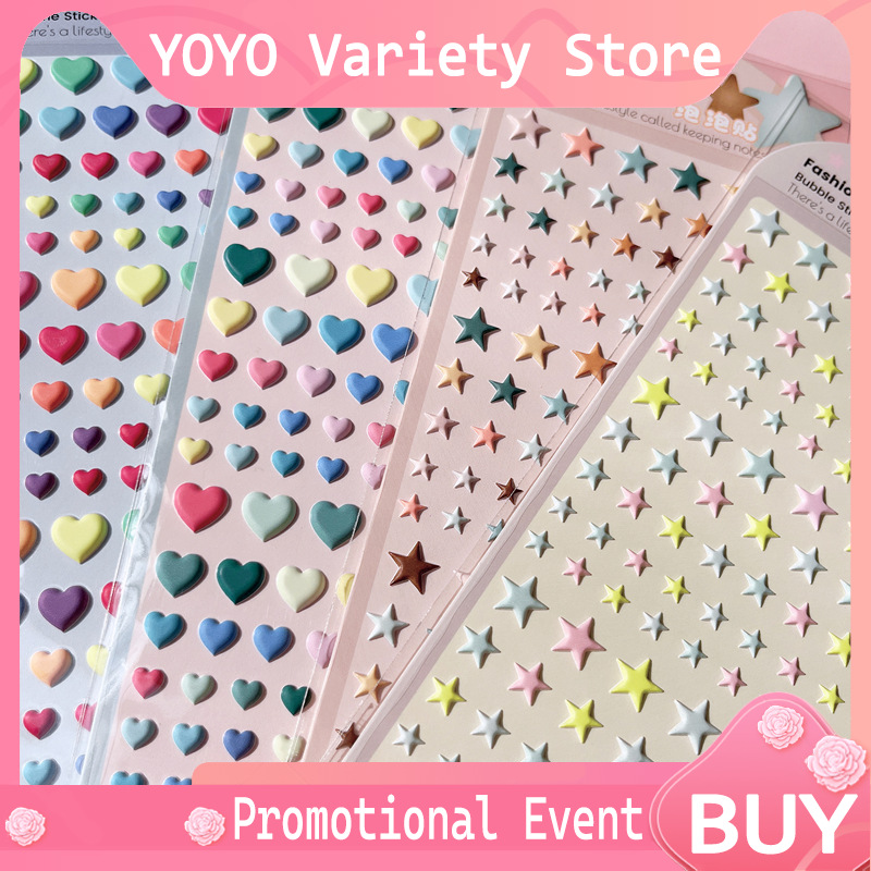 Cosplay Props Eva Foam - 3D Bubble Foam Puffy Heart Star
