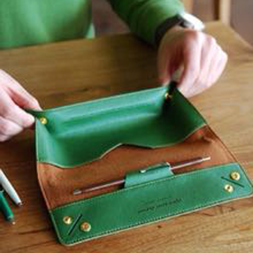 Craft Knife Set - DIY leather craft wallet tray design