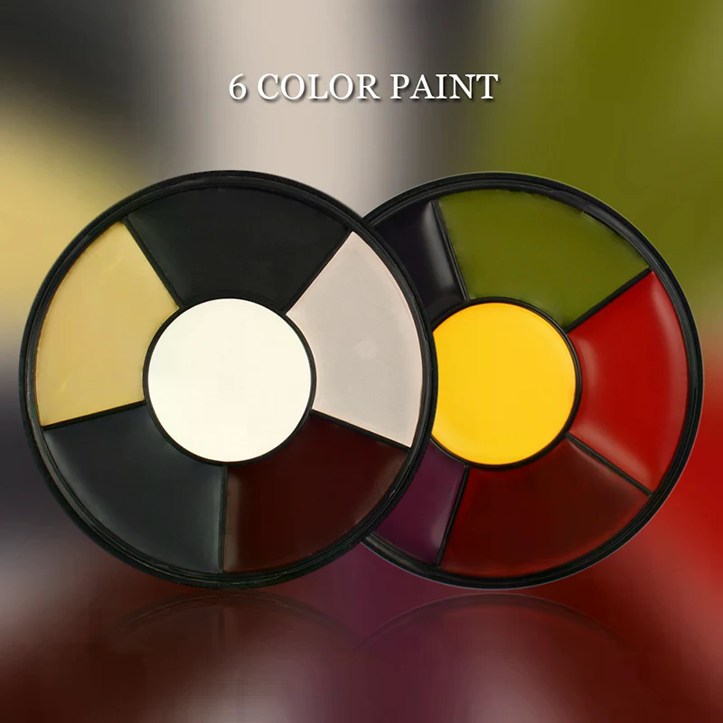Cosplay Prop Paint - 6 Colors Water-soluble Face Body Paint