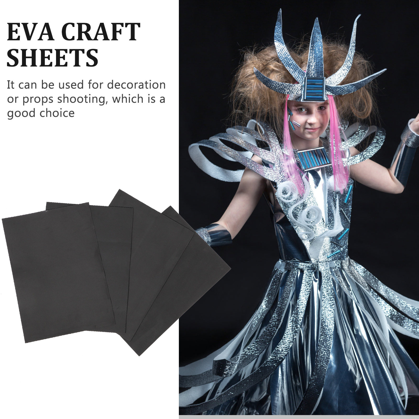 4Pcs Eva Board Foam Sheets DIY - Cosplay Props Eva Foam 评论和价格