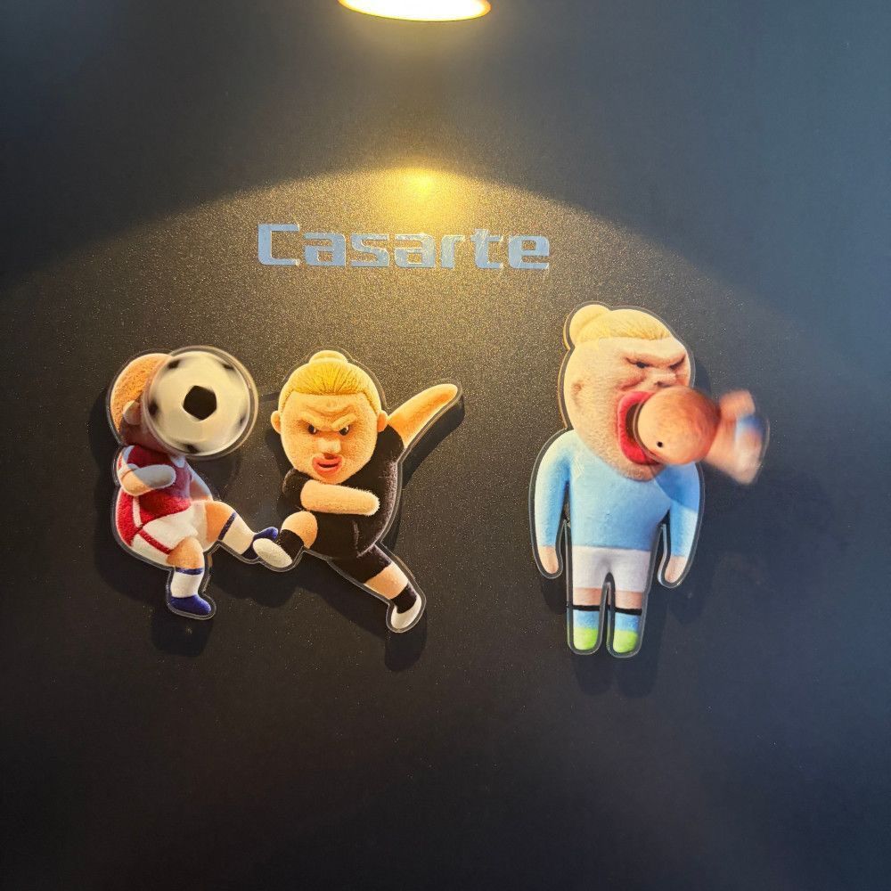 Funny Haaland Rotatable Fridge - Acrylic Cosplay Prop 评论和价格