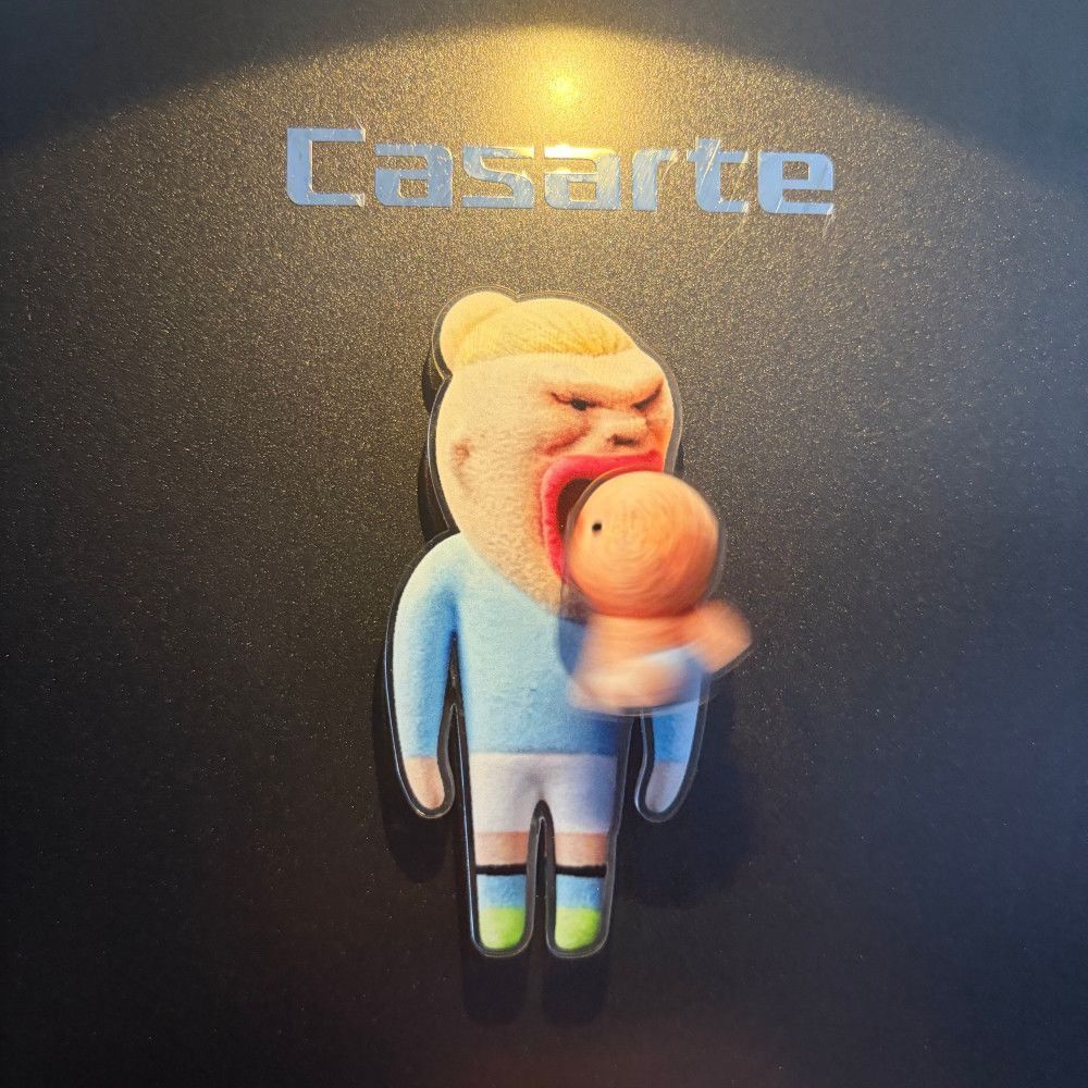 Funny Haaland Rotatable Fridge - Acrylic Cosplay Prop 评论和价格