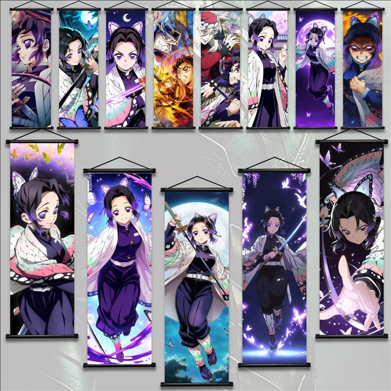 Shinobu Kocho Demon Slayer Art - Anime Cosplay Prop 评论和价格