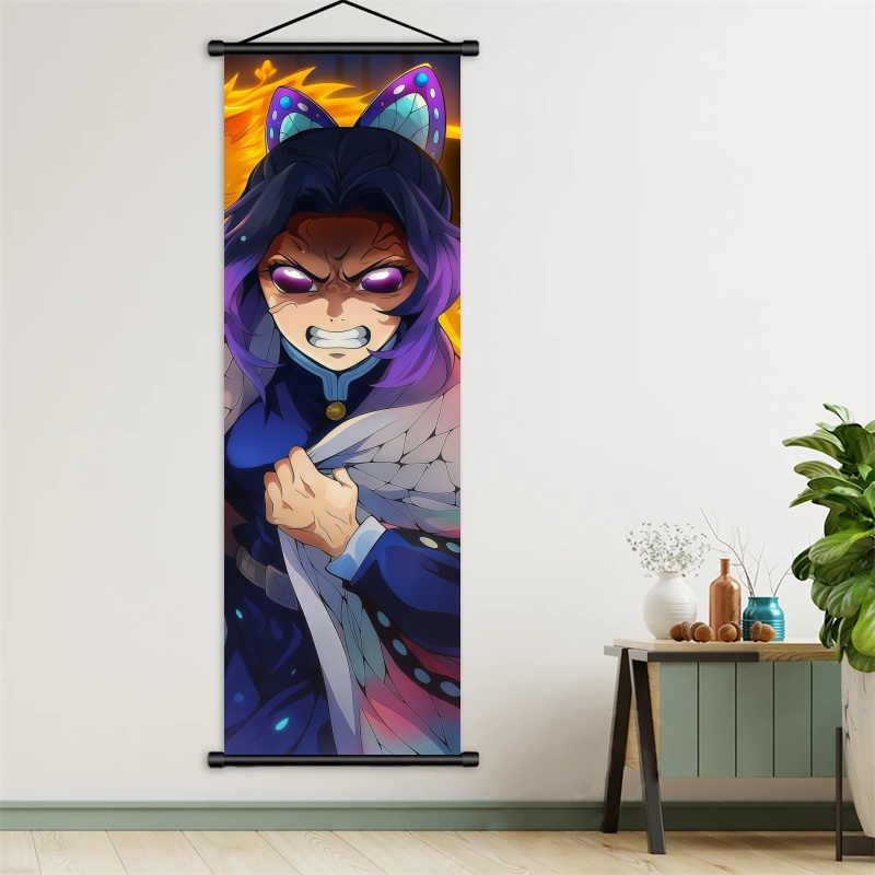 Shinobu Kocho Demon Slayer Art - Anime Cosplay Prop 评论和价格