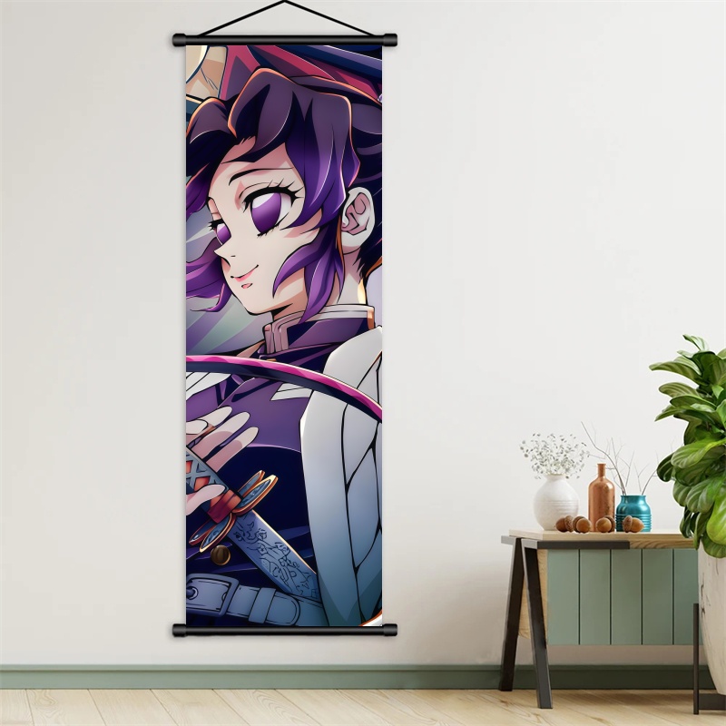 Shinobu Kocho Demon Slayer Art - Anime Cosplay Prop 评论和价格