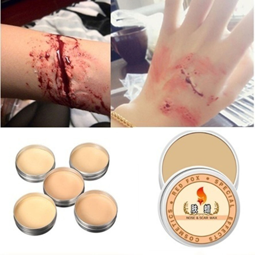 30g Face Body Fake Scar Wax Ha - Cosplay Prop Paint 评论和价格