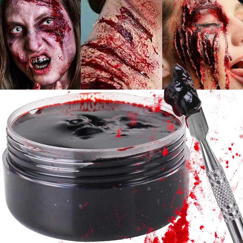 1/3pcs Halloween Blood Gel Lon - Cosplay Prop Paint 评论和价格