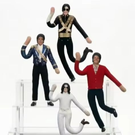 Michael Jackson Movable Joint  - Prop Para Cosplay 评论和价格