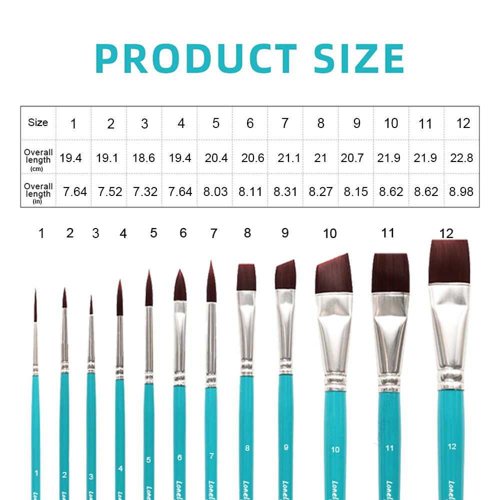 Face Paint Brushes, 12/24PCS A - Cosplay Prop Paint 评论和价格