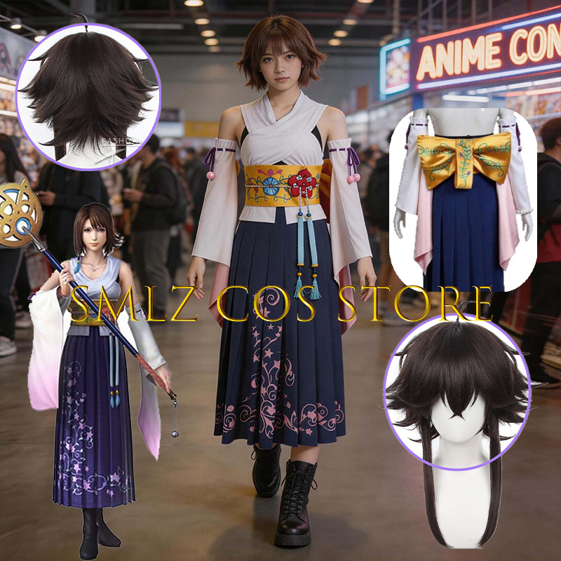 Smlz FFX Yuna Cosplay Anime FF - Anime Cosplay Prop 评论和价格