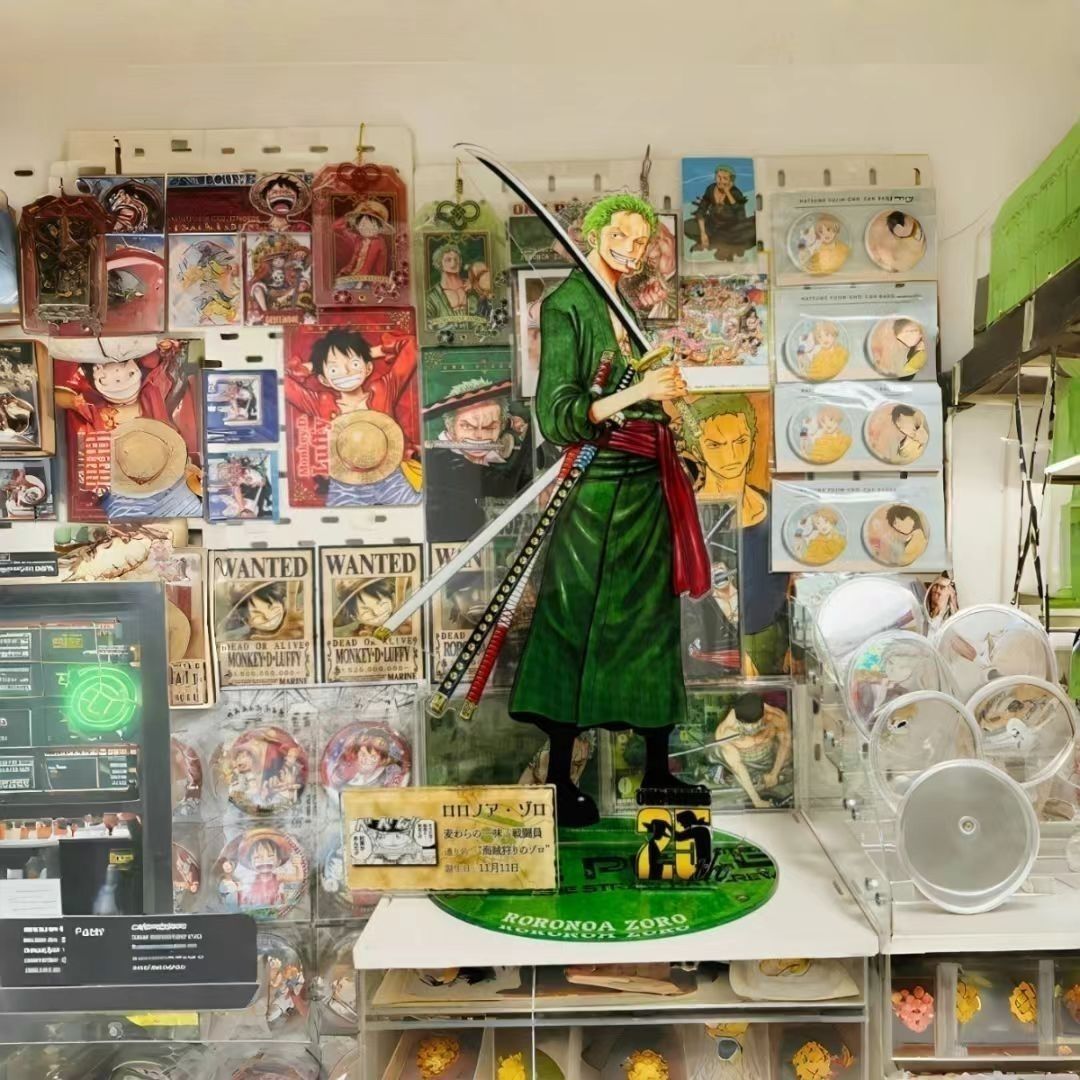 One Piece Zoro Fashion Show St - Acrylic Cosplay Prop 评论和价格