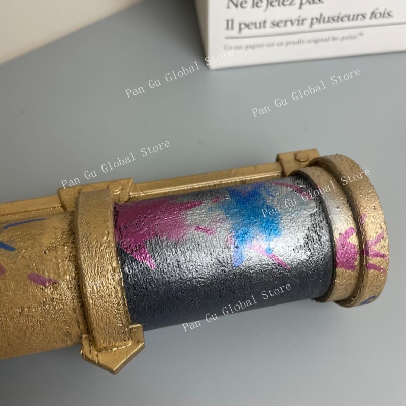 28cm/11.02in Jinx Pistol Custo - Cosplay Prop Pistol 评论和价格