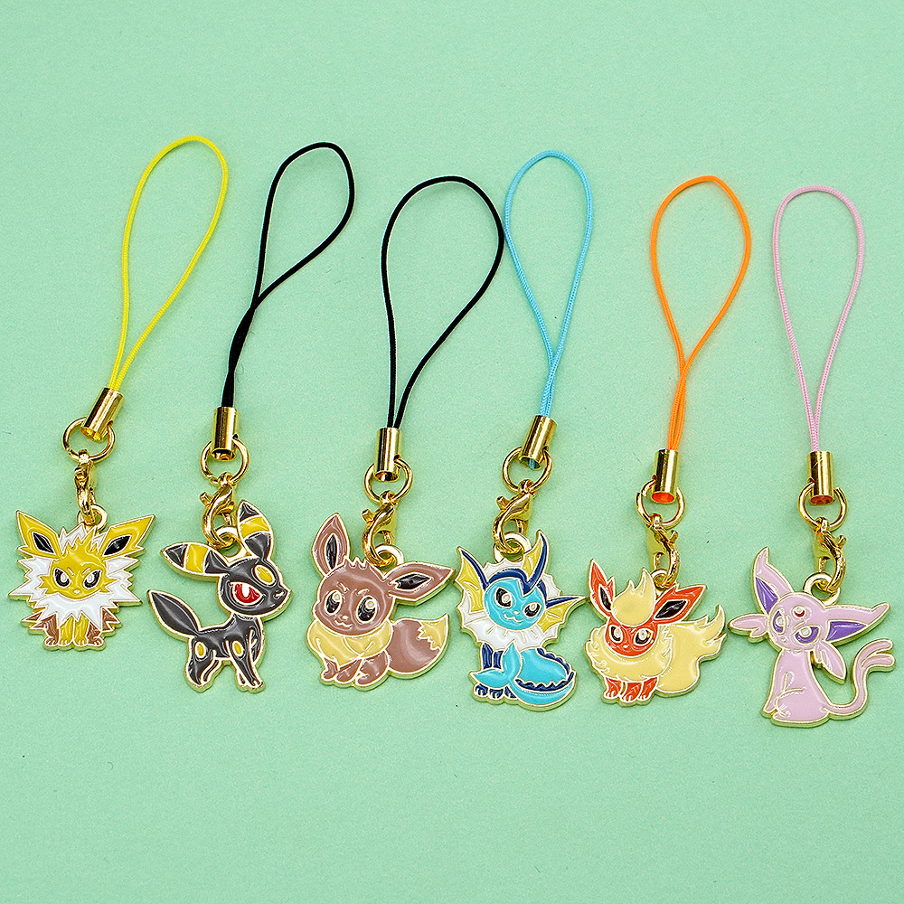 6Pcs Hot Anime Pokemon Eevee P - Evoker Cosplay Prop 评论和价格