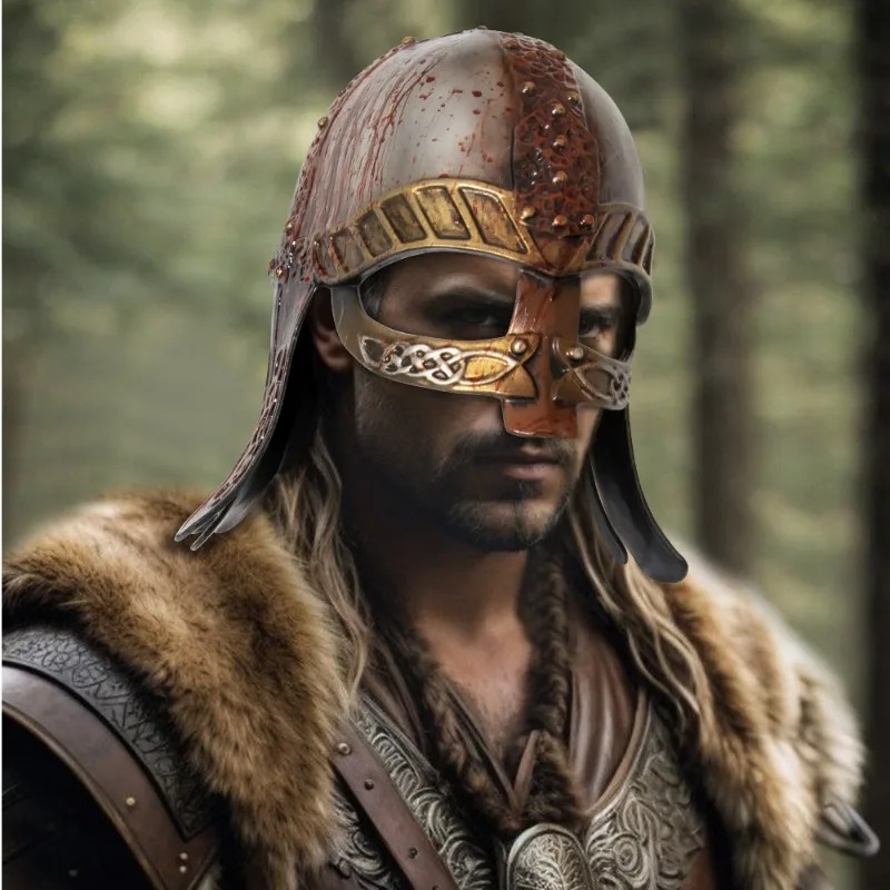 2026 New Viking Helmet Medieva - Cosplay Props Eva Foam 评论和价格