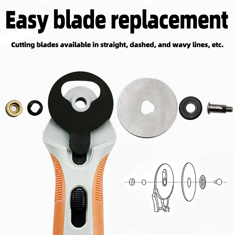 45mm Rotary Cutter, Fabric Cut - Craft Knife Set 评论和价格