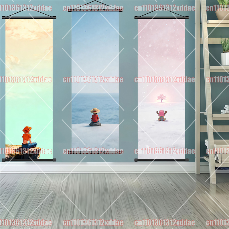 One Piece Scroll Painting HD P - Anime Cosplay Prop 评论和价格