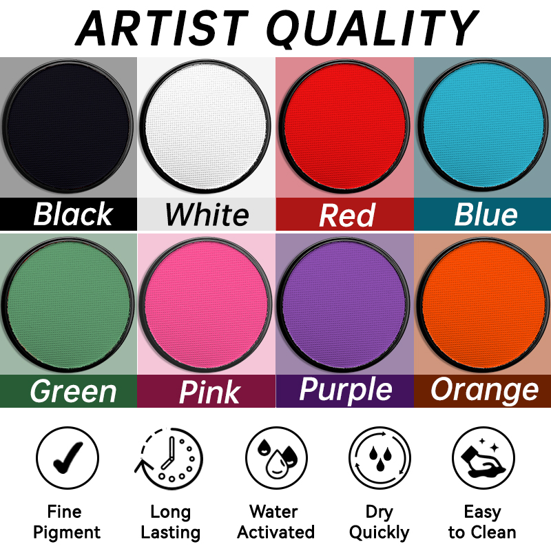 2pcs Water Based Paint Set for - Cosplay Prop Paint 评论和价格