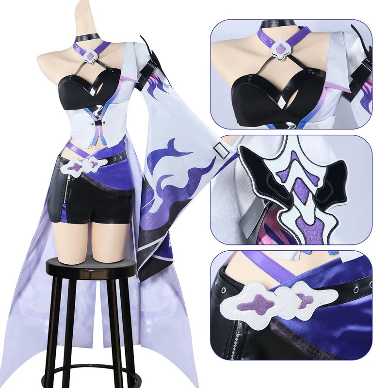 In Stock Acheron Cosplay Costu - Prop Para Cosplay 评论和价格