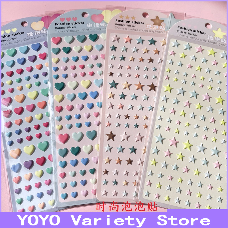 3D Bubble Foam Puffy Heart Sta - Cosplay Props Eva Foam 评论和价格